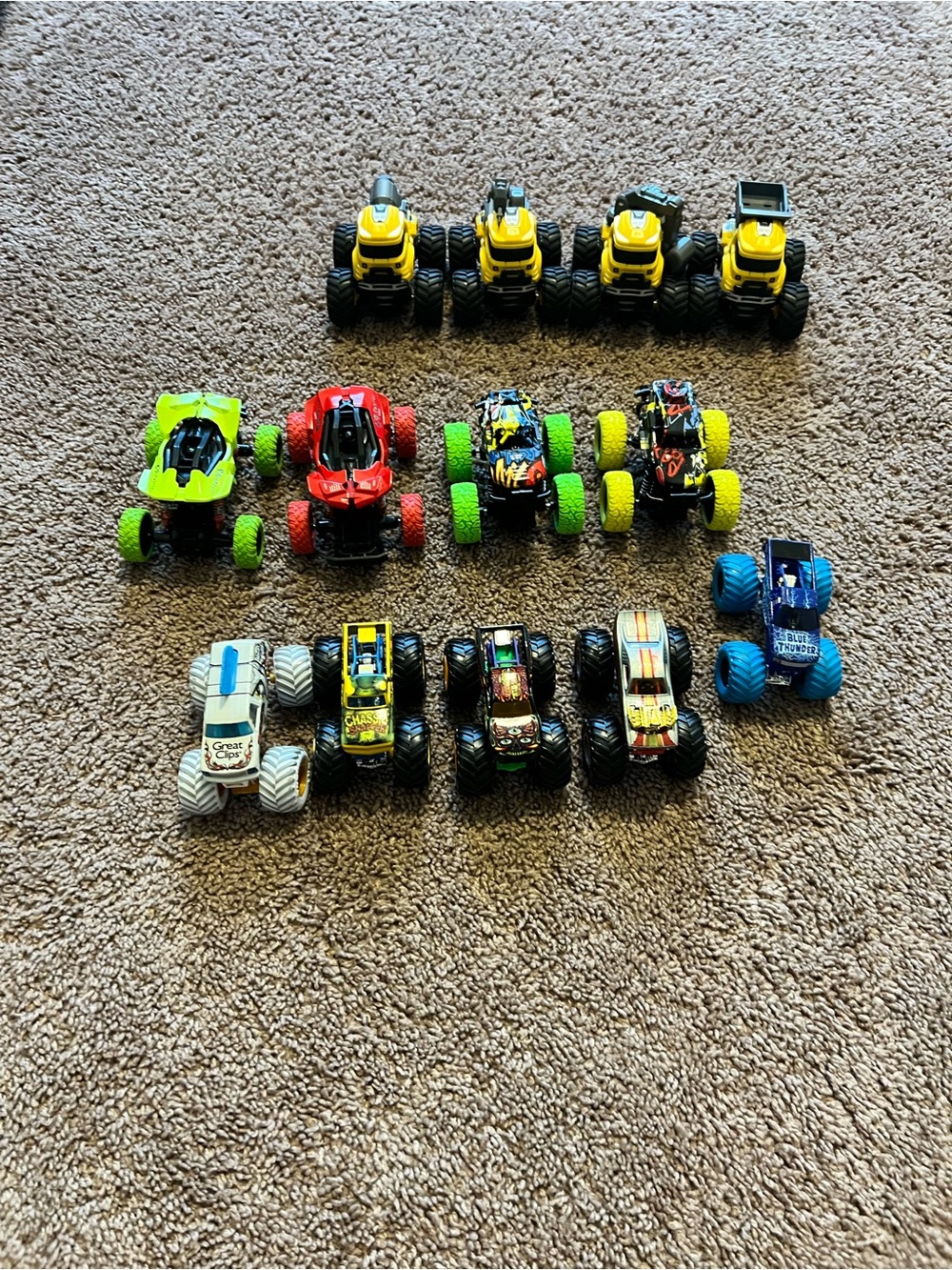 Assorted Kids Monster Truck Toy Set